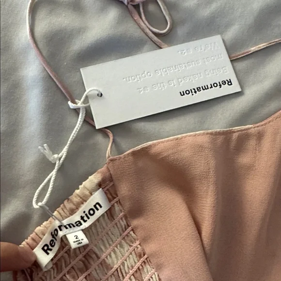 Reformation Jaelyn Dress Size 2 - Picture 7 of 7